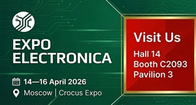 Bem-vindo ao Centro de Exposições de Eletrônicos da Rússia 2026 nº 14, estand...