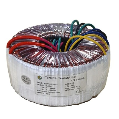 Transformador de potência toroidal